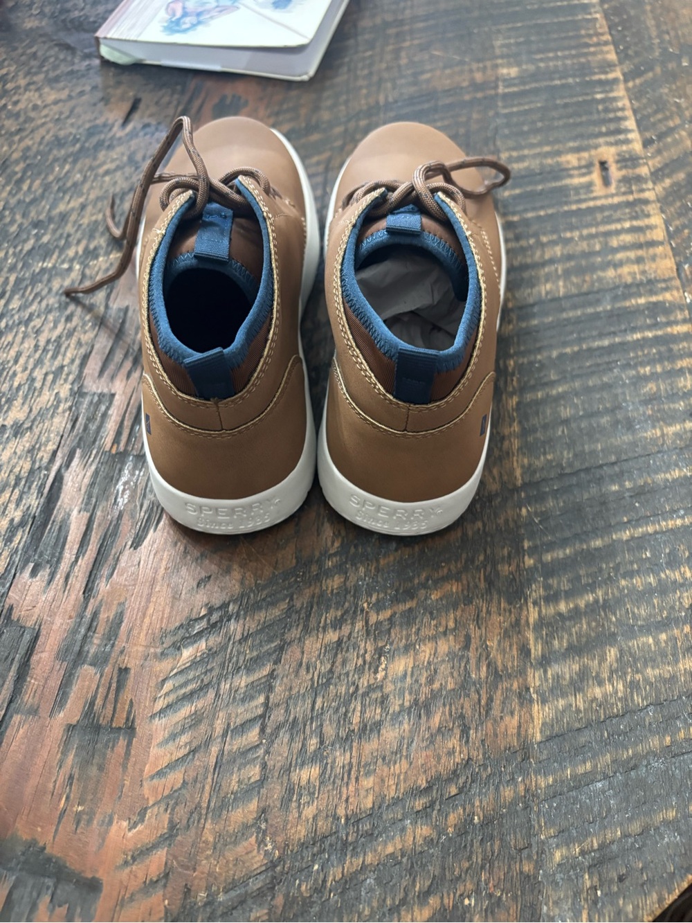 Sperry Boys chukka boots size 3 - Picture 2 of 7